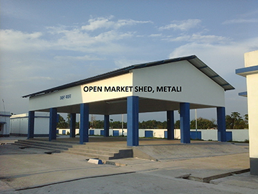 Open Market Shed,Metiali Krishak Bazar